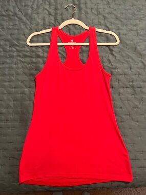 90 Degree By Reflex Bright Red Racerback Tank